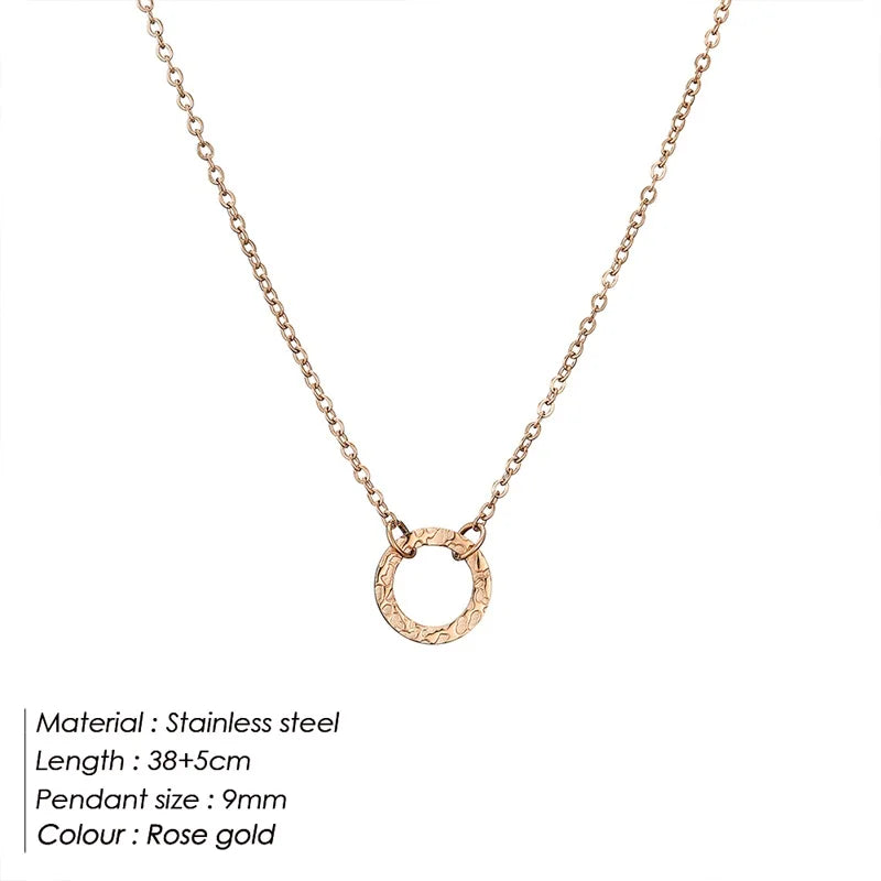 EManco Genuine Classic Necklace Design Round