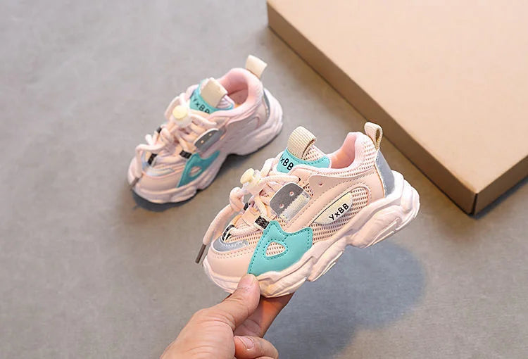 Baby & Toddler Sneakers – Breathable Non-Slip Casual Sport Shoes