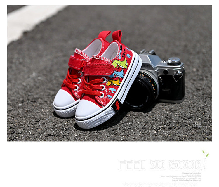 Kids Four-Season Sneakers – Breathable Soft-Soled Casual Shoes