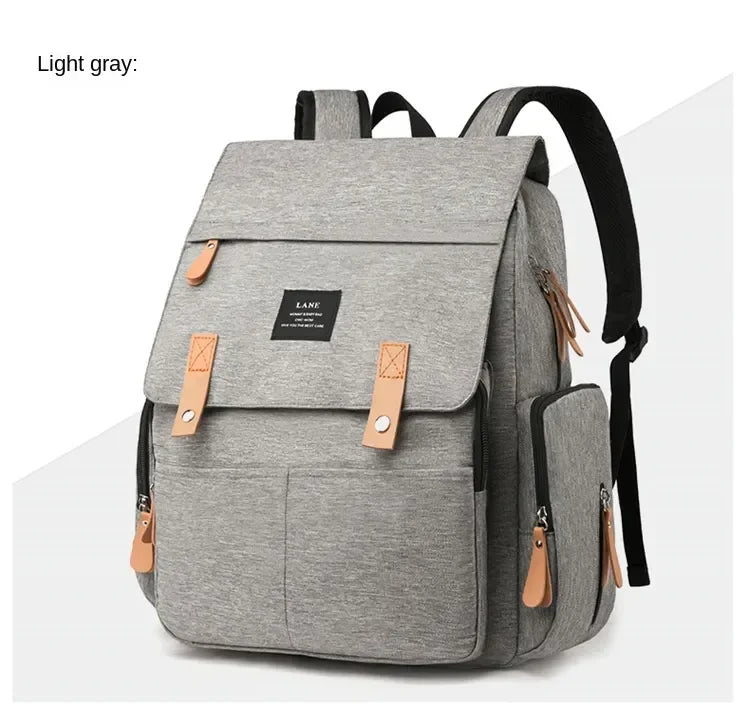 Travel Backpack for Moms – Large Capacity Waterproof Diaper & Baby Stroller Bag