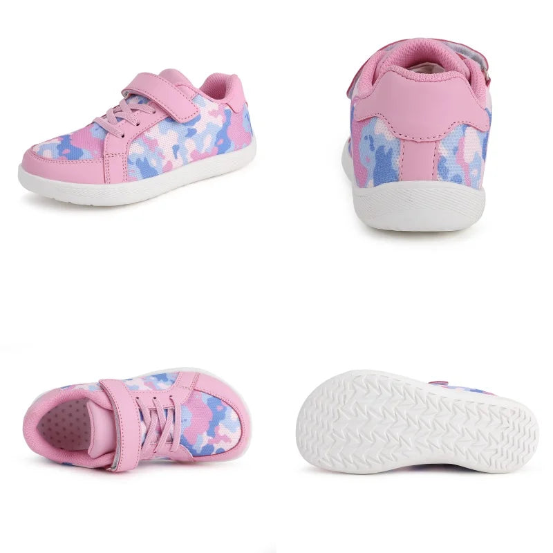 Kids’ Barefoot Sneakers – Wide Toe Minimalist Shoes