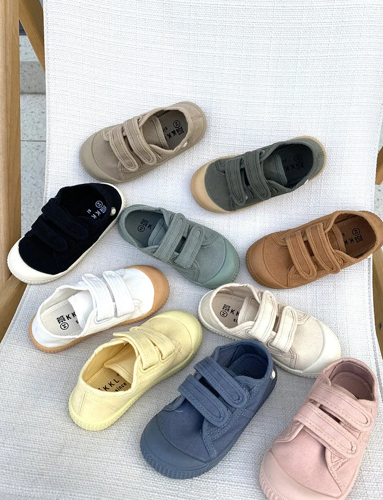 Toddler Kids Retro Canvas Sneakers