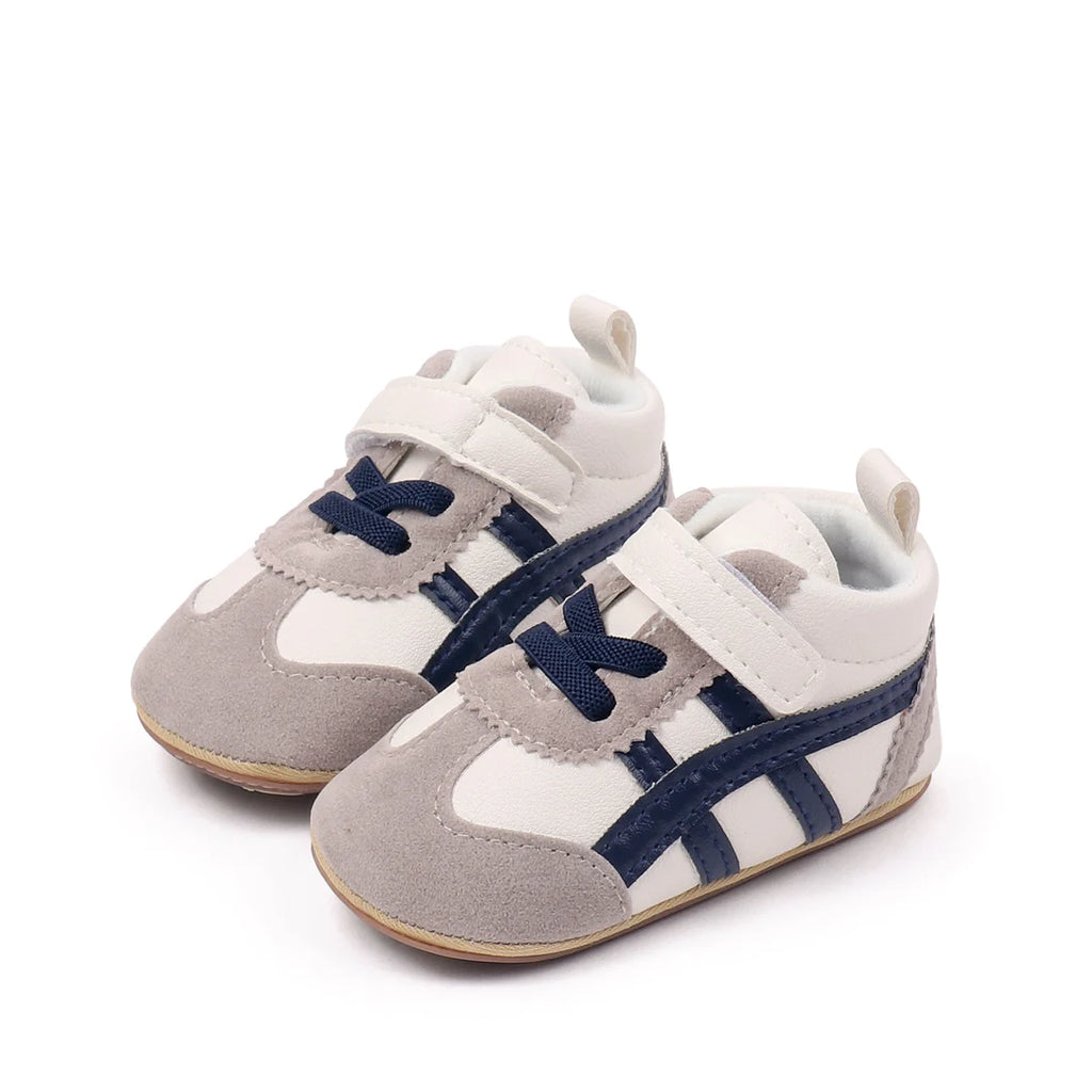 Baby First-Step Shoes (0–18M) – Spring/Autumn Casual Sneakers