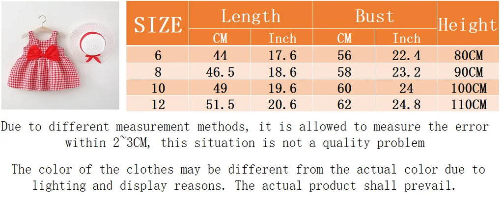 Baby Girl Summer 2-Piece Dress Set