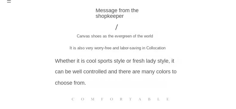 Kids Canvas Sneakers