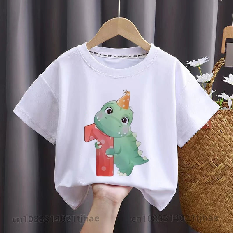 Cartoon Dinosaur Baby T-Shirt