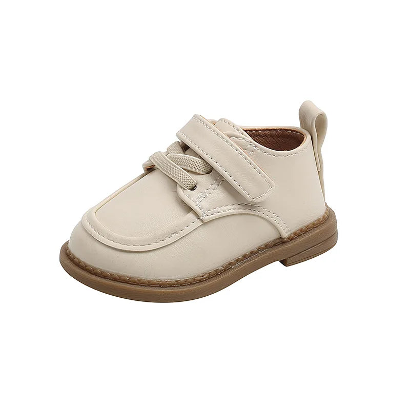 Baby Boys’ Spring/Autumn Oxfords – Soft PU Leather First-Step Shoes