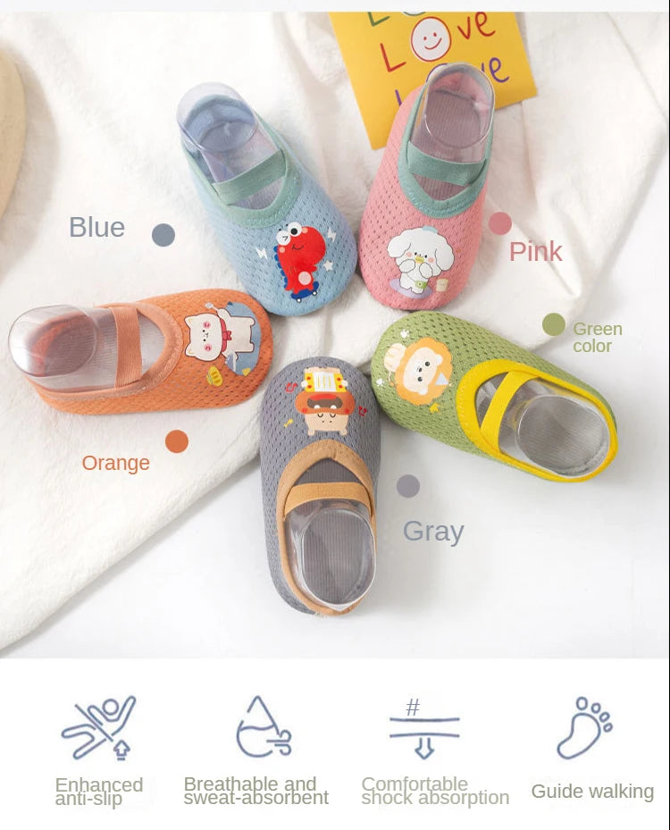 Baby Non-Slip Socks – Warm Indoor Floor Shoes for Toddlers