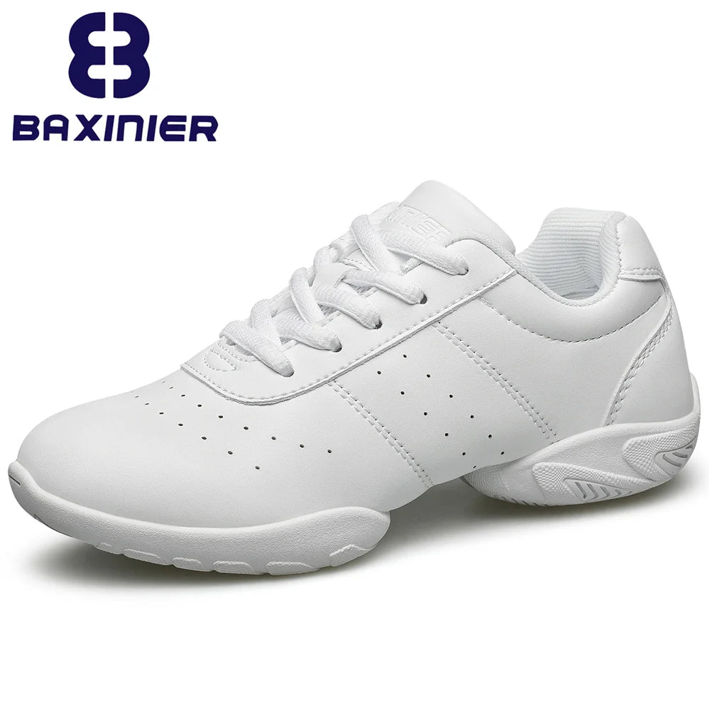 Girls’ Dance & Cheer Shoes – Split Sole Jazz Sneakers