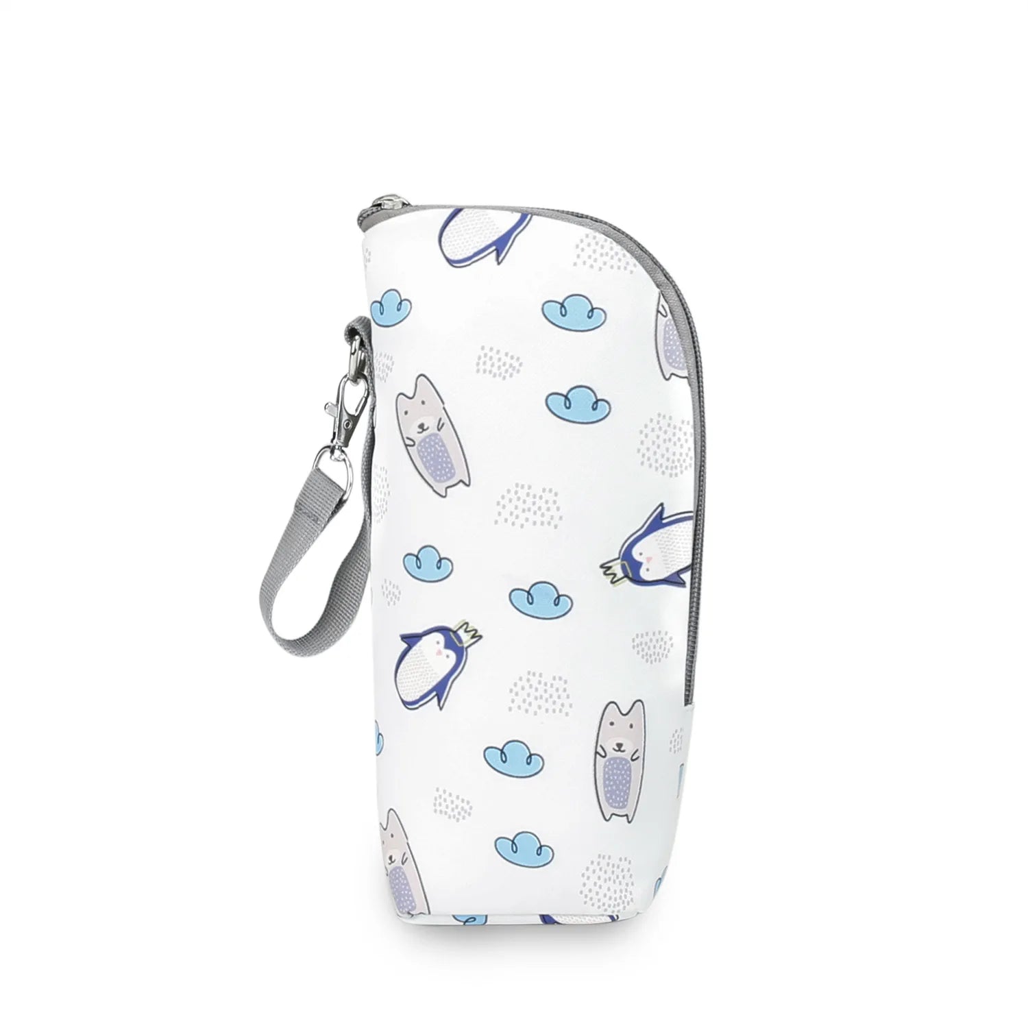 Portable Baby Feeding Bottle Bag – Aluminum Insulation, Stroller Hanging