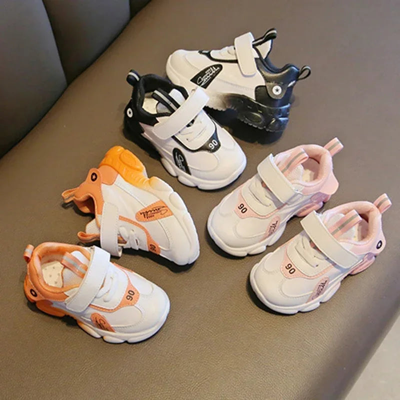 Kids’ Casual Sports Sneakers – Soft, Anti-Slip (Sizes 20–31)