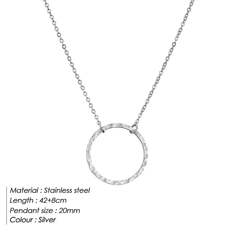 EManco Genuine Classic Necklace Design Round