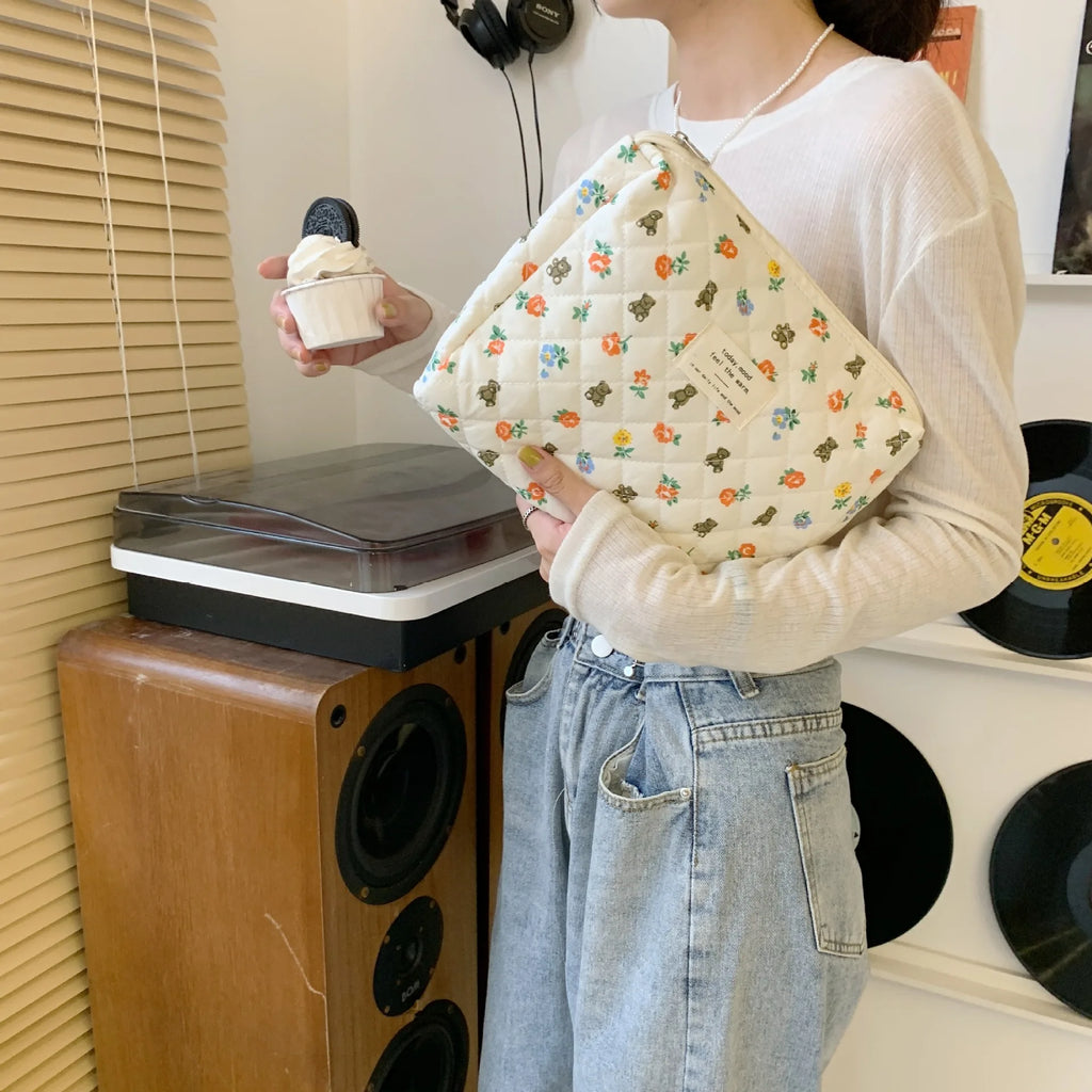 Baby Diaper Bag – Cartoon Print, Multi-Functional Storage & Travel Handbag for Outdoor Use