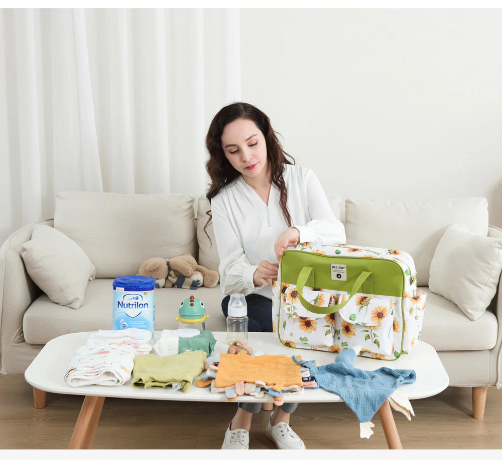 Maternity Diaper Bag – Large, Waterproof, Travel Ready
