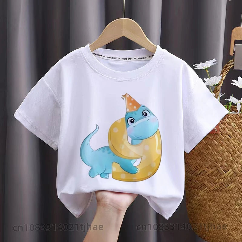 Cartoon Dinosaur Baby T-Shirt