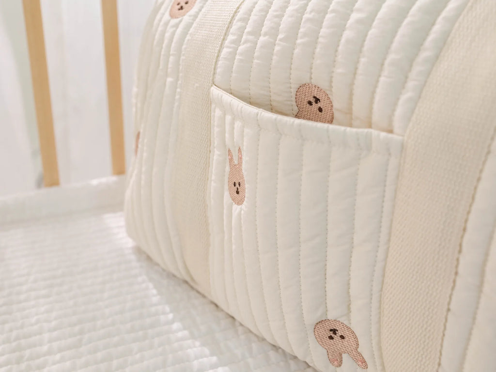 Maternity Bear Bag – Baby Diaper & Travel Tote