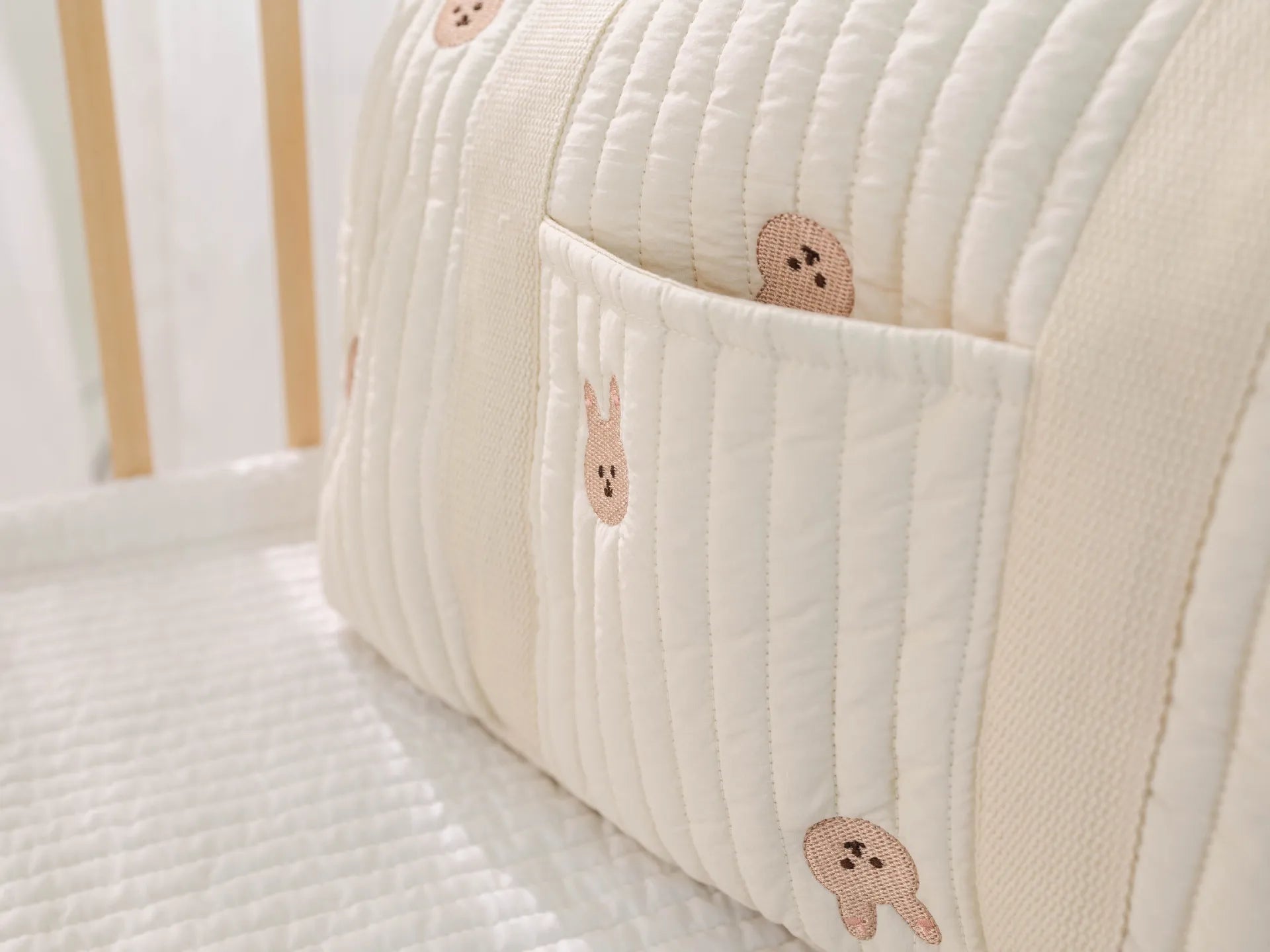 Maternity Bear Bag – Baby Diaper & Travel Tote