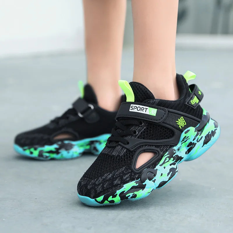 Boys’ Summer Casual Running Shoes – Fashion & Breathable