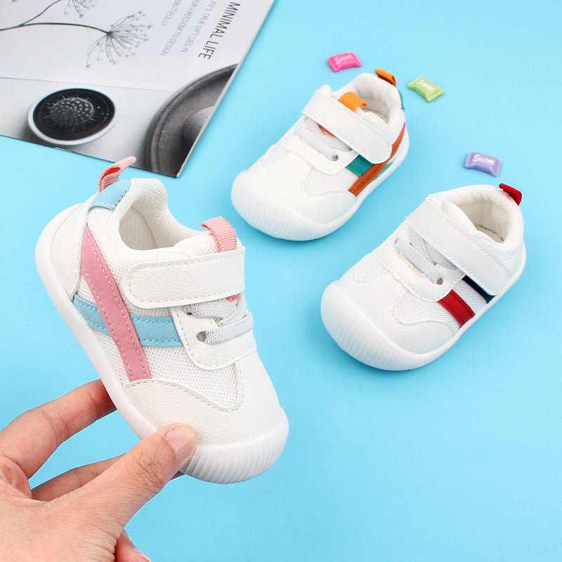 Baby Toddler Shoes (0–3 Years) – Soft Bottom Non-Slip Breathable Sneakers