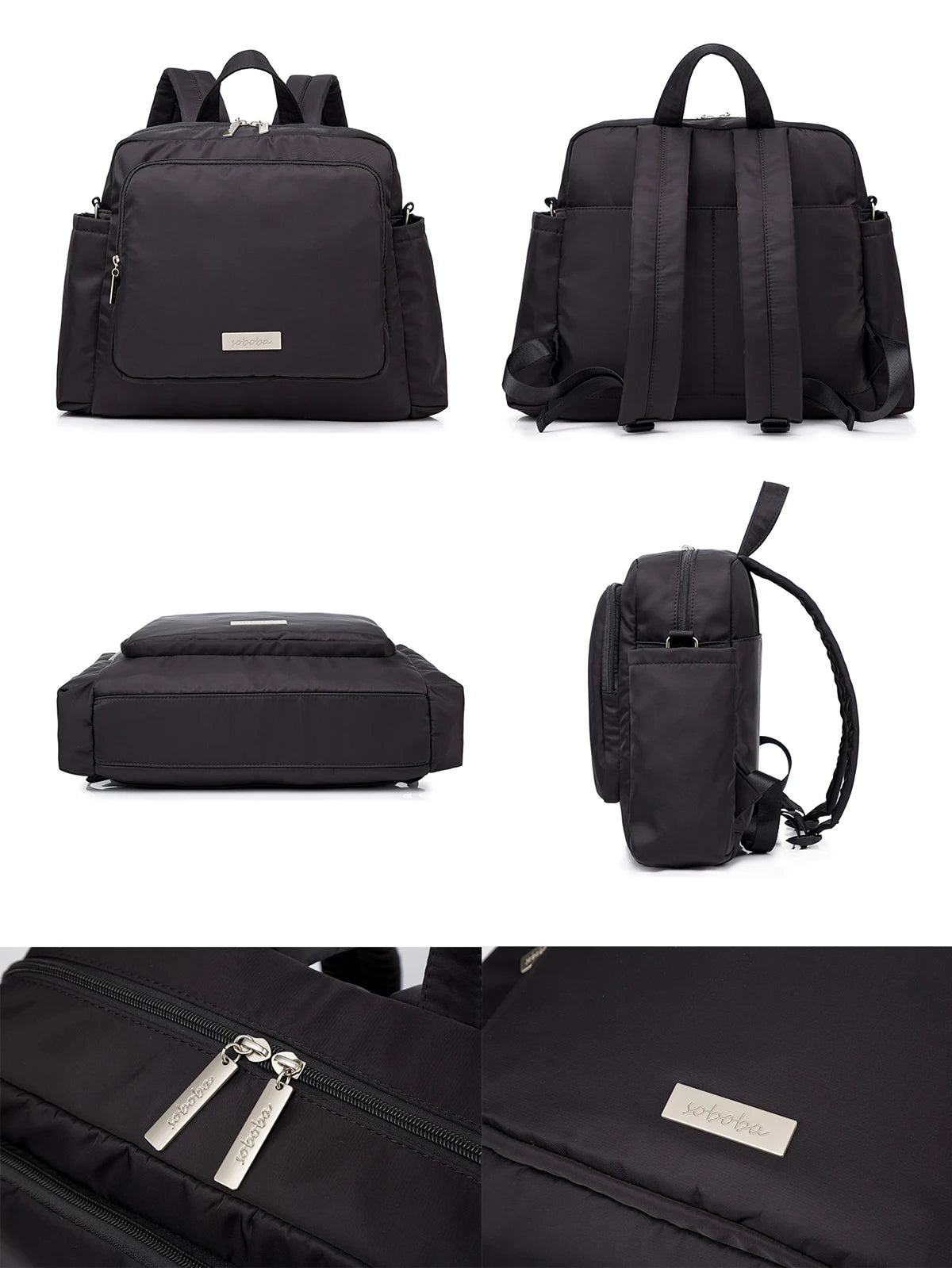 Fashion Mommy Diaper Backpack – Large Capacity, Waterproof, Multi-Functional Nappy Bag for Travel