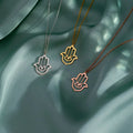 Stainless Steel Fashion Hamza Necklace Hamsa