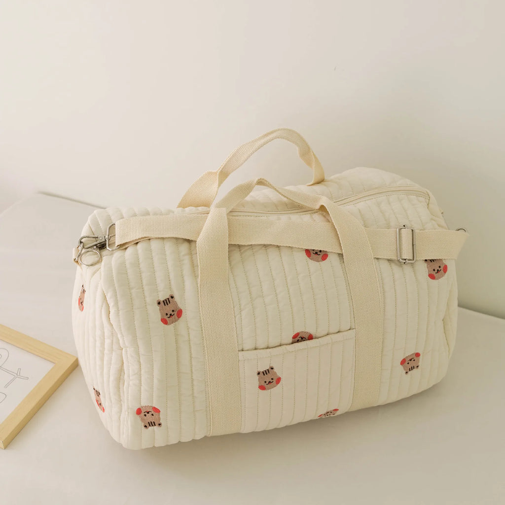 Maternity Bear Bag – Baby Diaper & Travel Tote