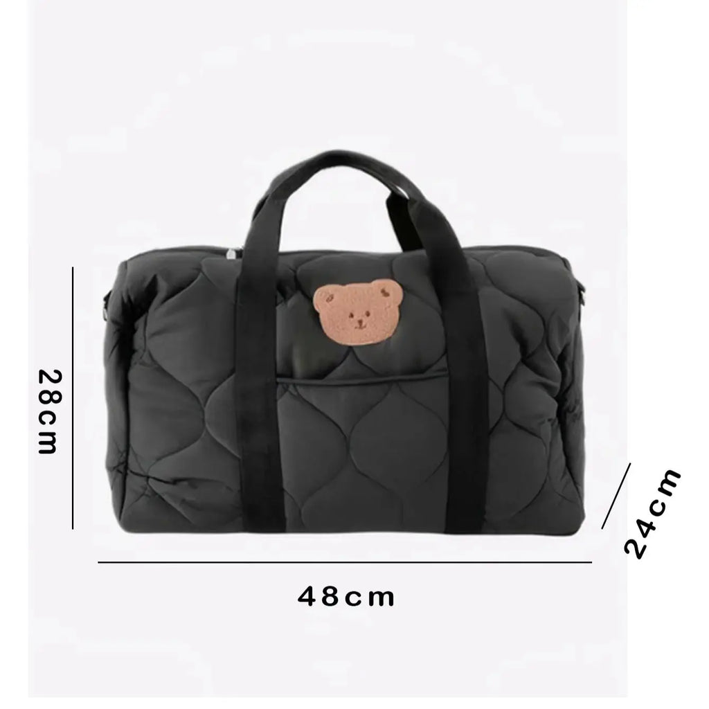 Autumn & Winter Mommy Bag – Fashion Large Capacity Diaper Tote for Travel and Daily Use