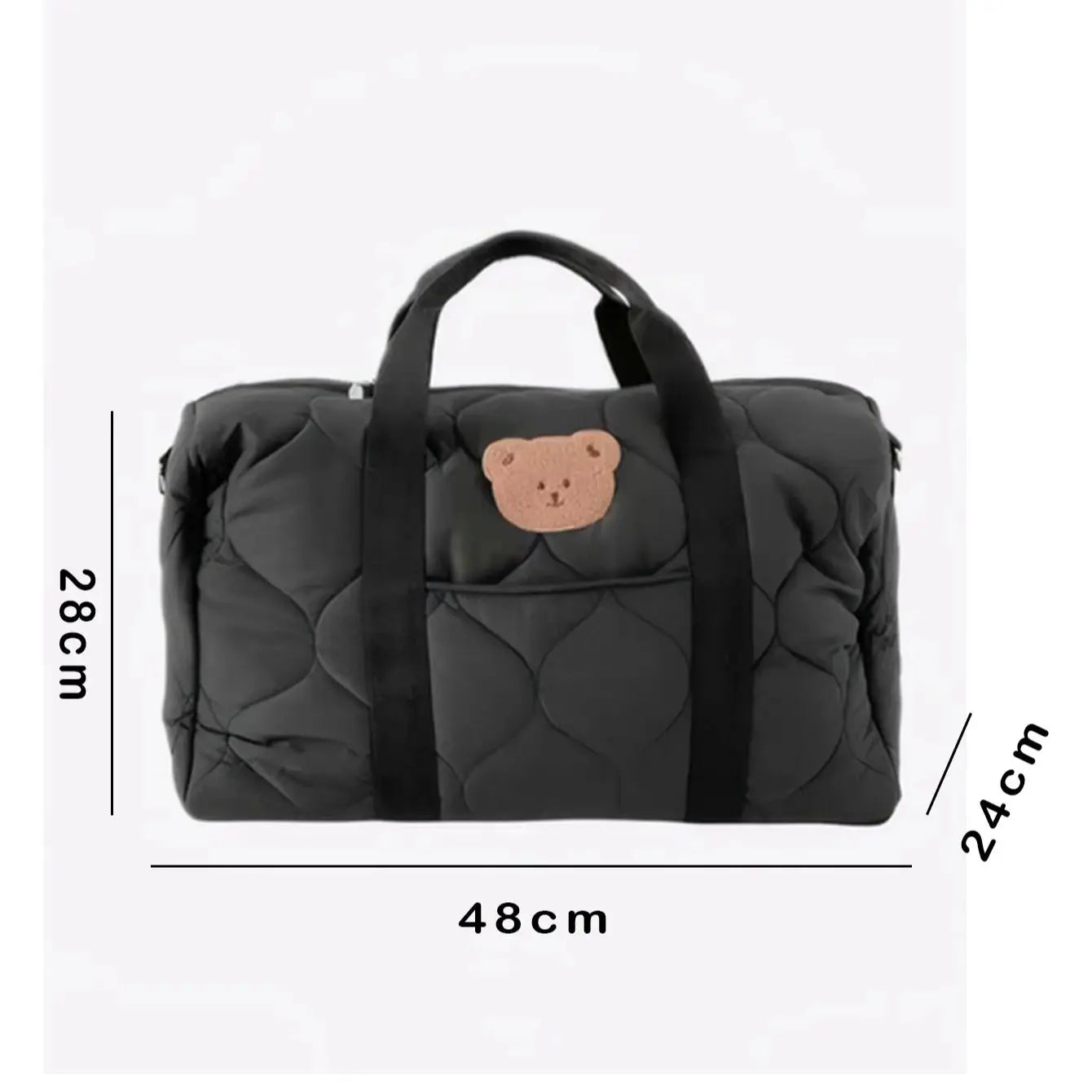 Autumn & Winter Mommy Bag – Fashion Large Capacity Diaper Tote for Travel and Daily Use
