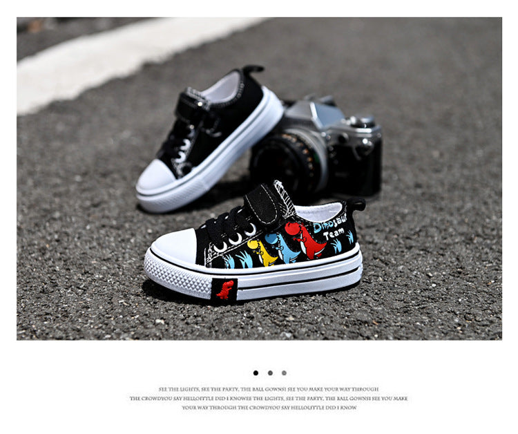 Kids Four-Season Sneakers – Breathable Soft-Soled Casual Shoes