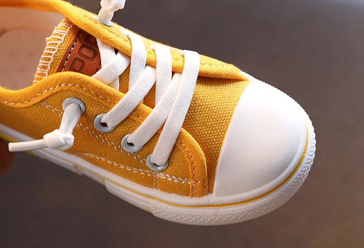 Kids’ Canvas Shoes – Breathable Casual Sneakers