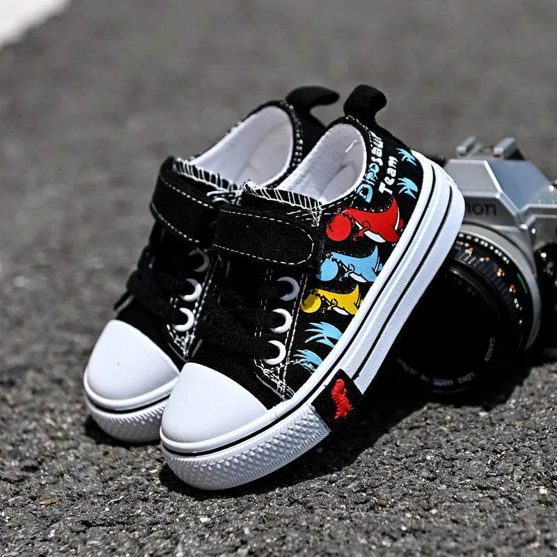 Kids Four-Season Sneakers – Breathable Soft-Soled Casual Shoes