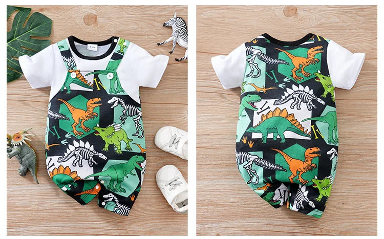 0-18 Short Sleeve Baby Bodysuit
