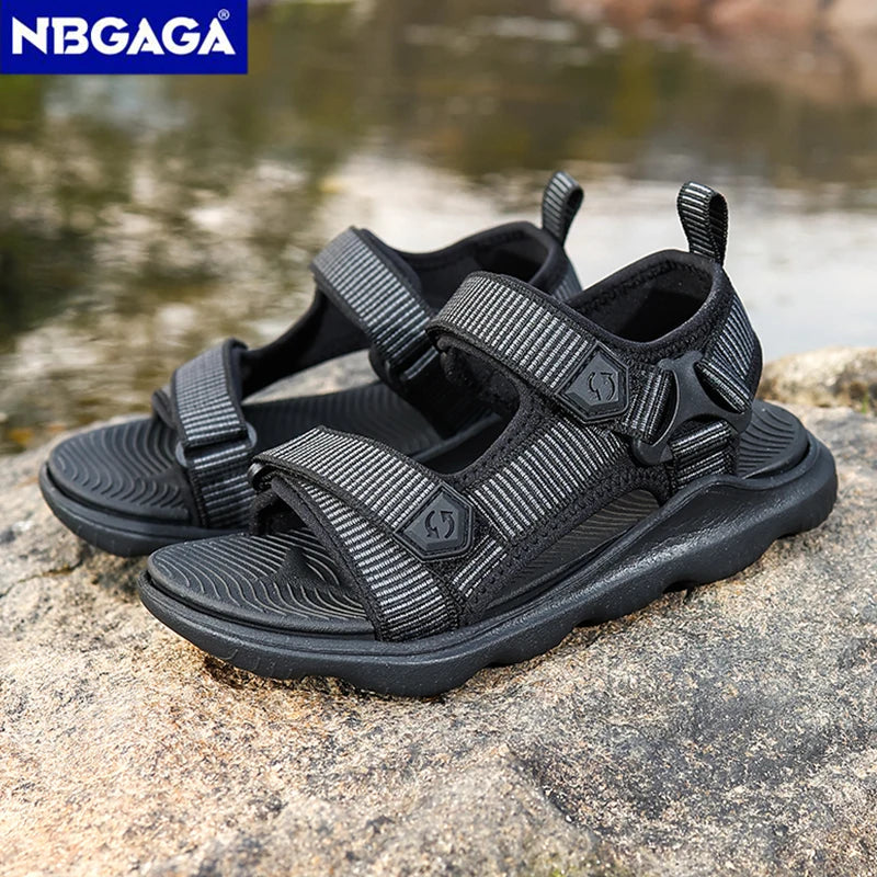 Kids Summer Sandals – Breathable Non-Slip Outdoor Shoes (Size 30–40)