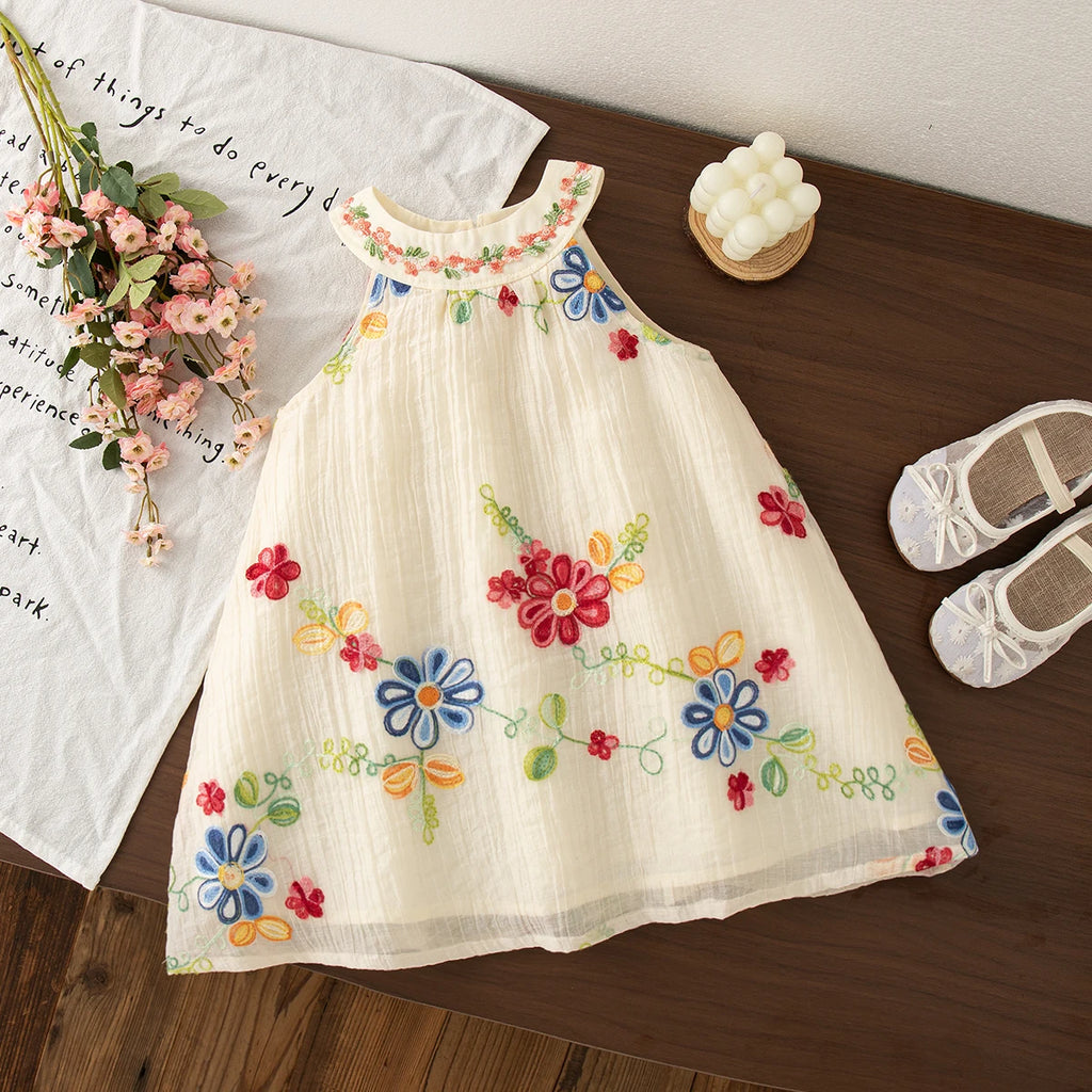 Baby Girl Summer Floral Dress