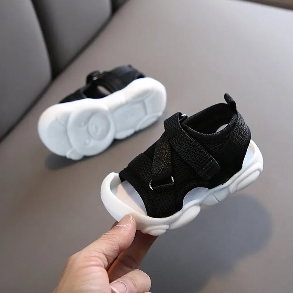Kids 2025 Summer Sandals – Breathable First Walker Shoes