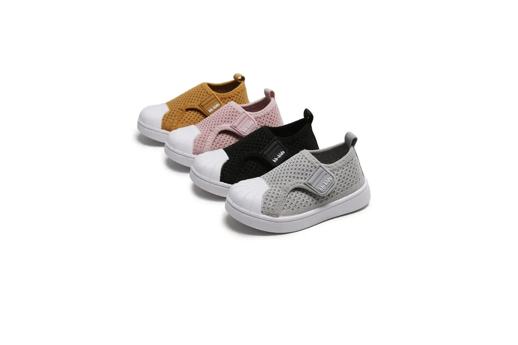 Kids Air Mesh Sneakers – Breathable Casual Skate Shoes