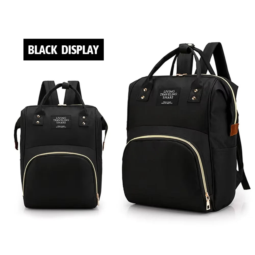 Multifunctional Mom & Baby Diaper Backpack