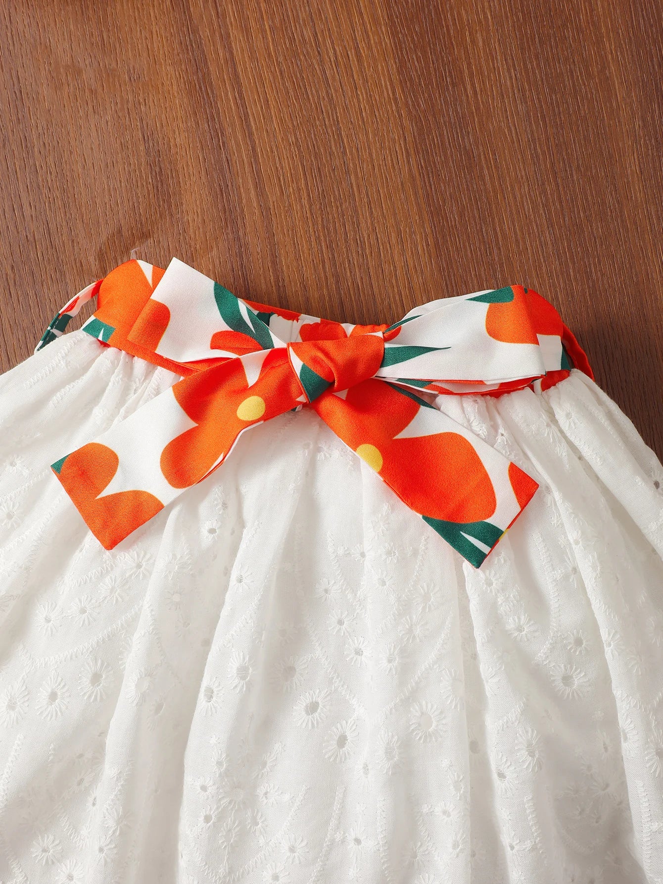 Casual Embroidered Skirt Set