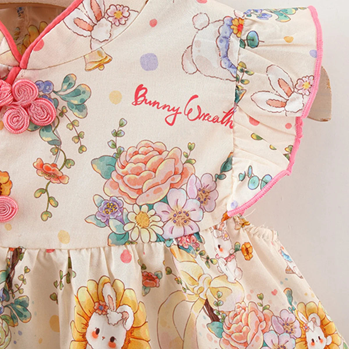 Baby Girl Summer Rabbit Dress (80-120cm)