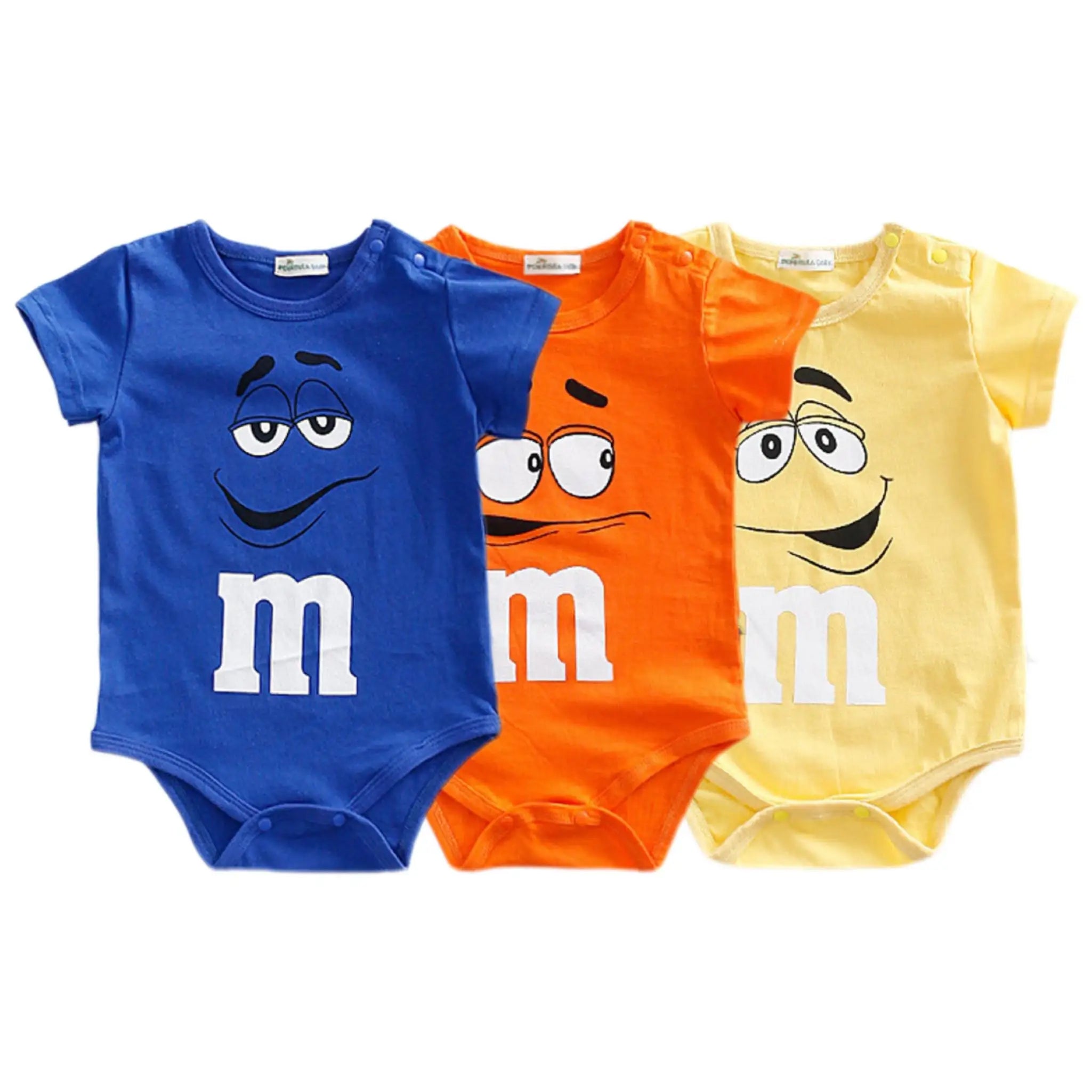 Baby Infant 3PCS Outfit – Bodysuit & Pants (0–2Y)