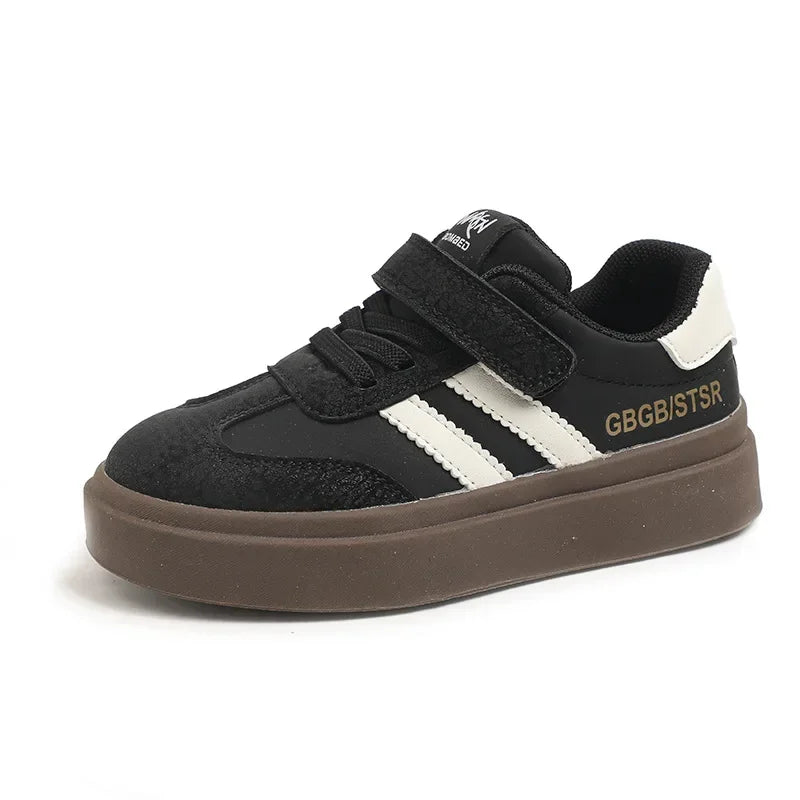 Kids Casual Sneakers – Breathable Anti-Skid Slip-On Shoes