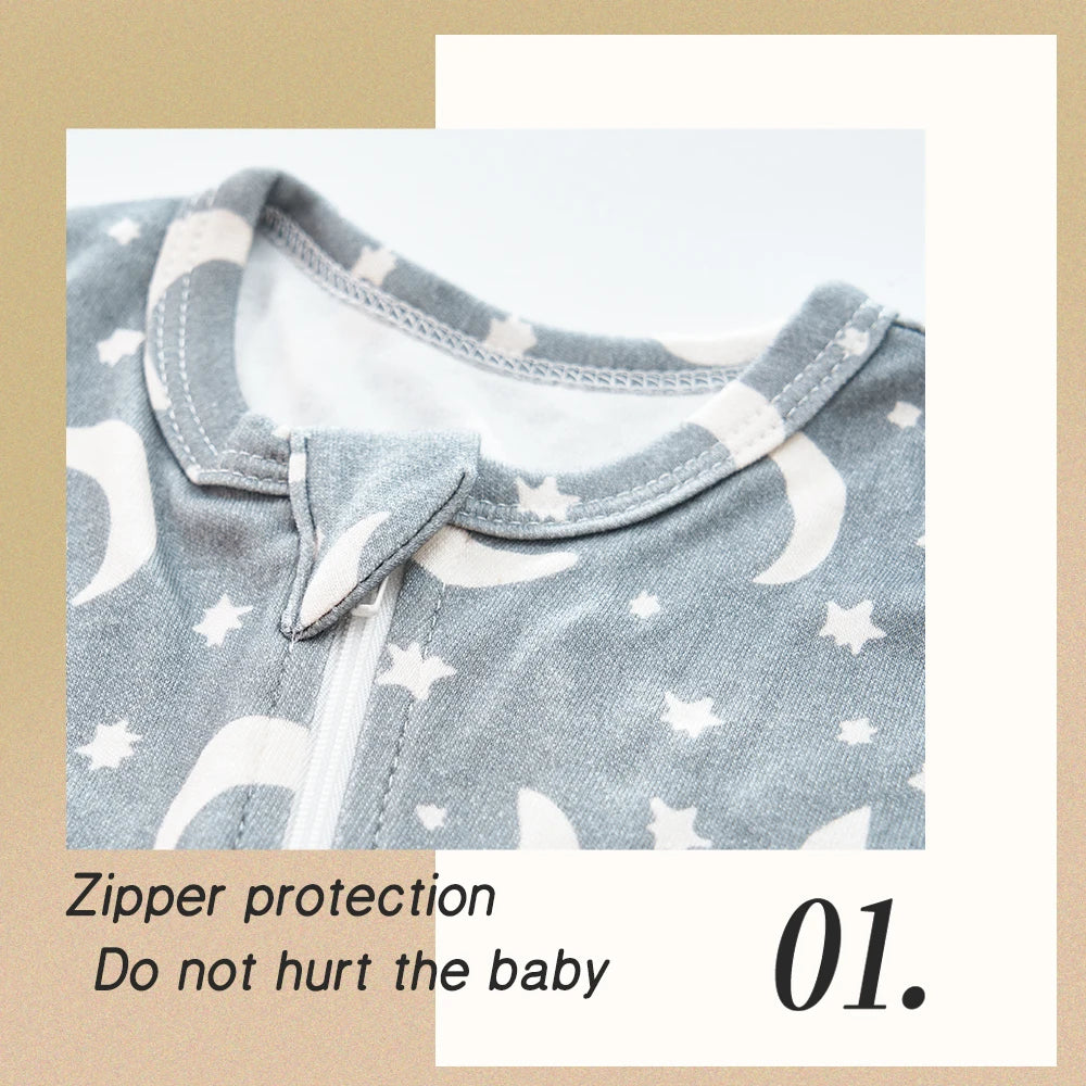 Newborn Boys & Girls Wrapped Foot Jumpsuit