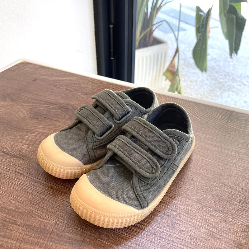 Toddler Kids Retro Canvas Sneakers