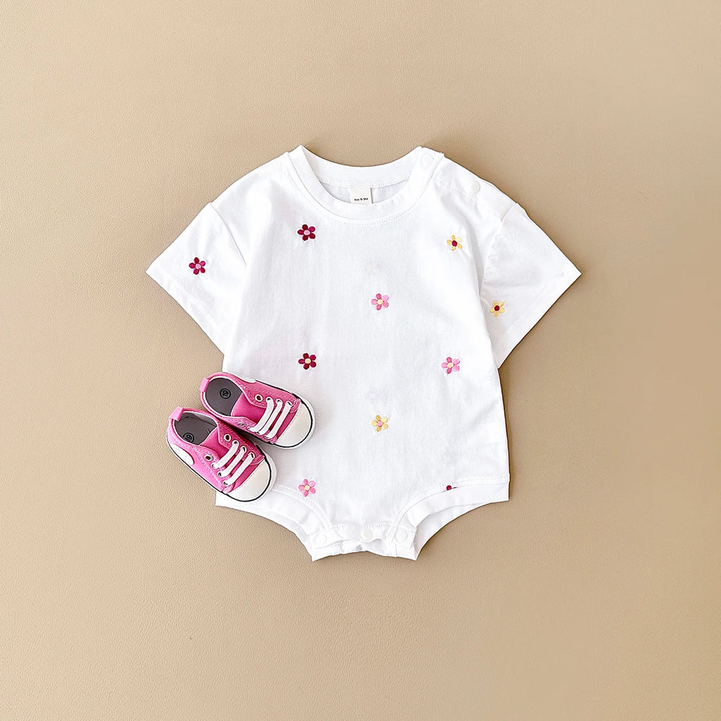 Jumpsuit Cotton Infant Bodysuit Girls  0-18M