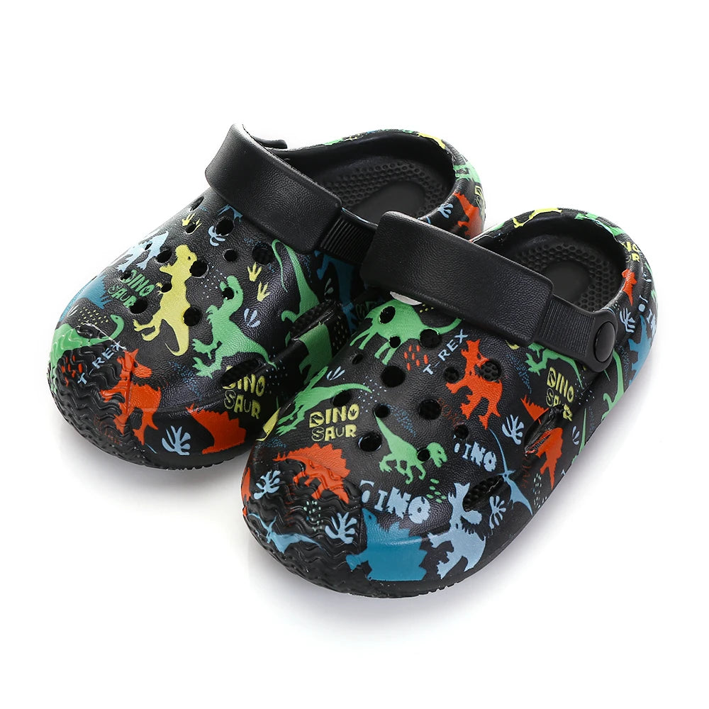 Kids’ Cartoon Sandals – Soft, Breathable Summer Shoes