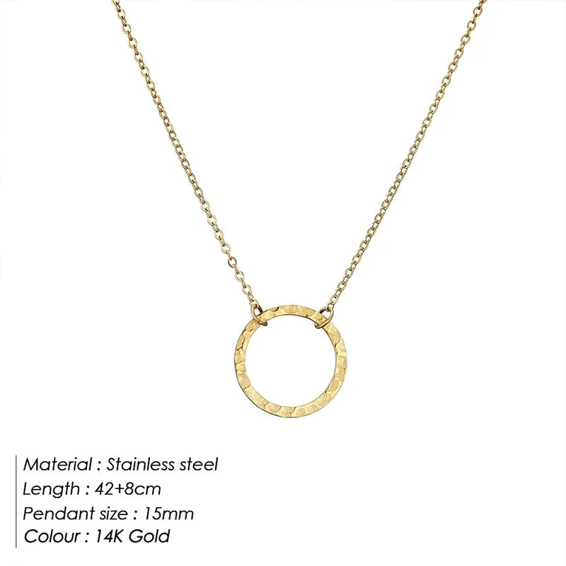 EManco Genuine Classic Necklace Design Round