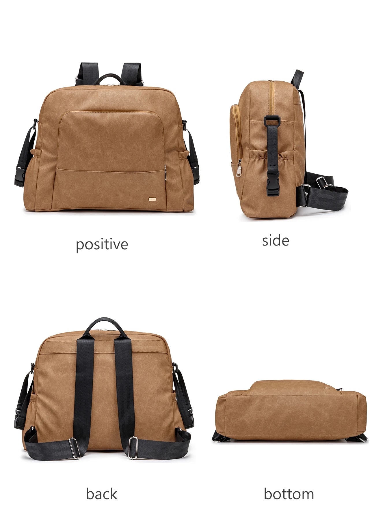 Soboba New Mommy Diaper Backpack – Large Capacity Multi-Functional Waterproof Bag for Quick Outings