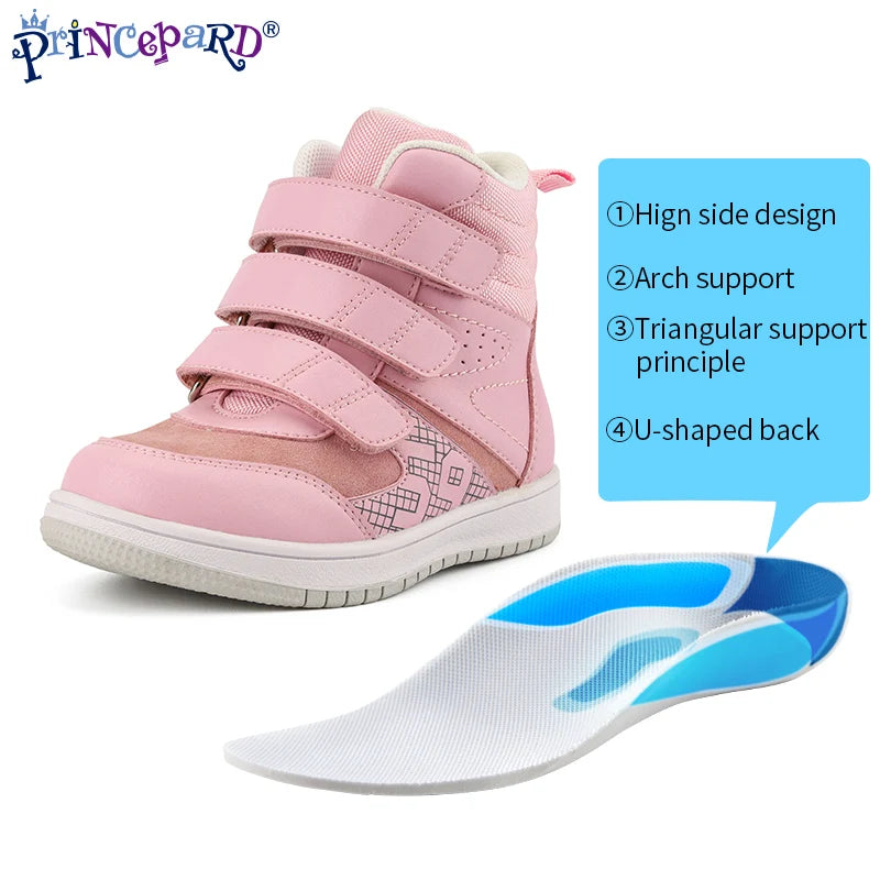 Kids Ankle Boots – Orthopedic Sneakers with Arch Support