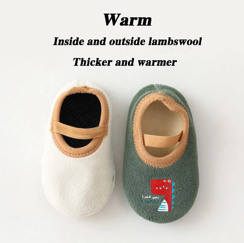 Baby Non-Slip Socks – Warm Indoor Floor Shoes for Toddlers
