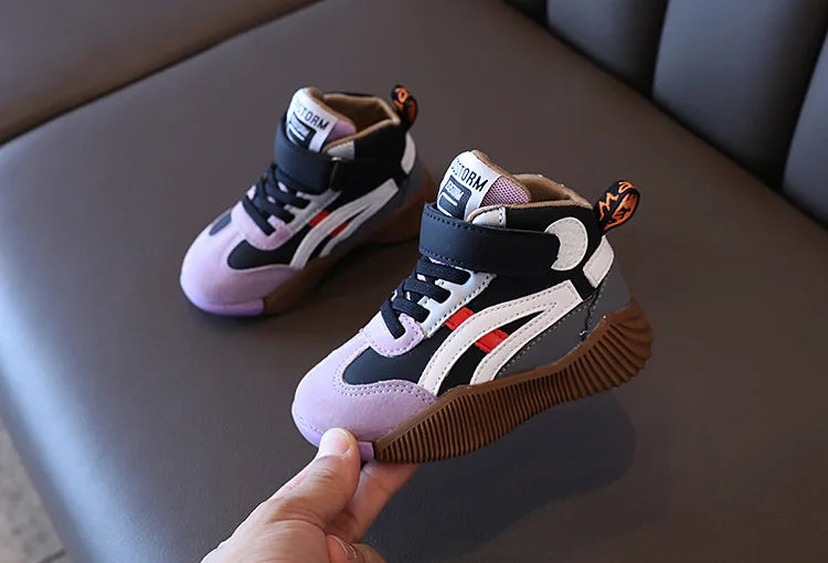 Kids’ Sneakers – Breathable, Soft, Non-Slip Sports Shoes